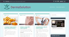 Desktop Screenshot of dermasolution.com.br